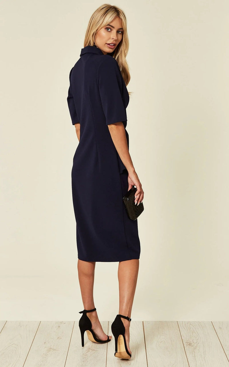 Diane Wrap Blazer Dress