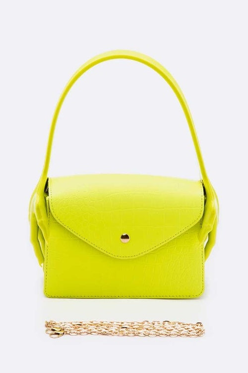 Iconic Hand Jelly Handle Convertible Fashion Bag