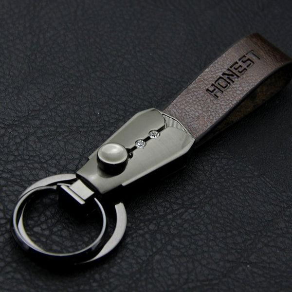 Leather Loop Keychain