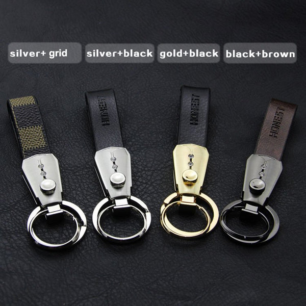 Leather Loop Keychain