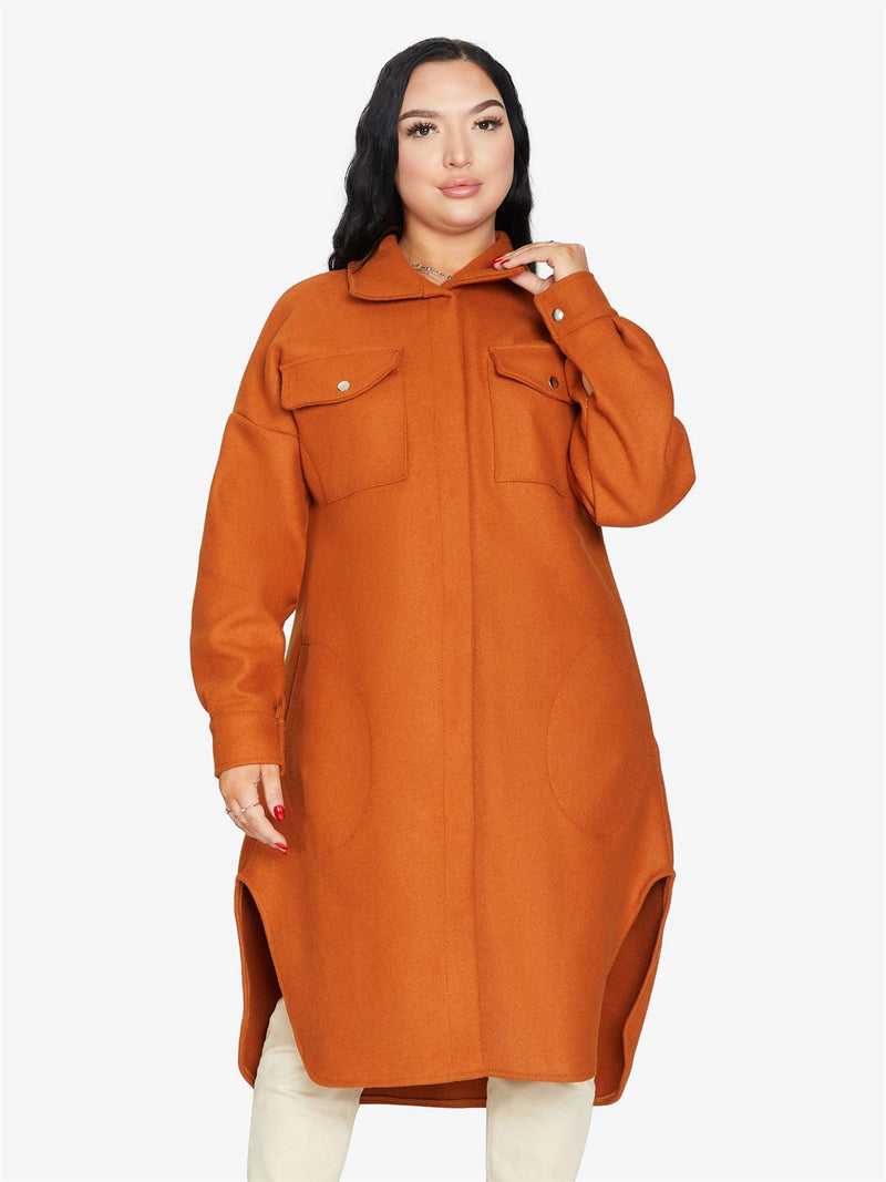 Oversized Longline Shacket