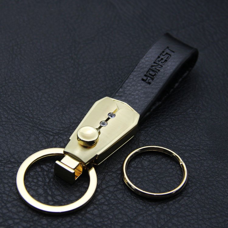 Leather Loop Keychain