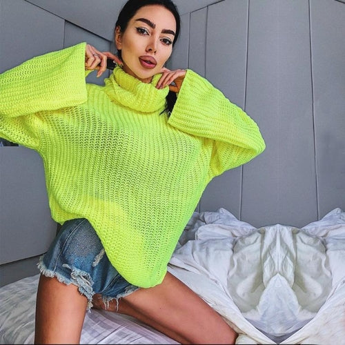 Backless sexy long sleeve pullover Women knitted winter