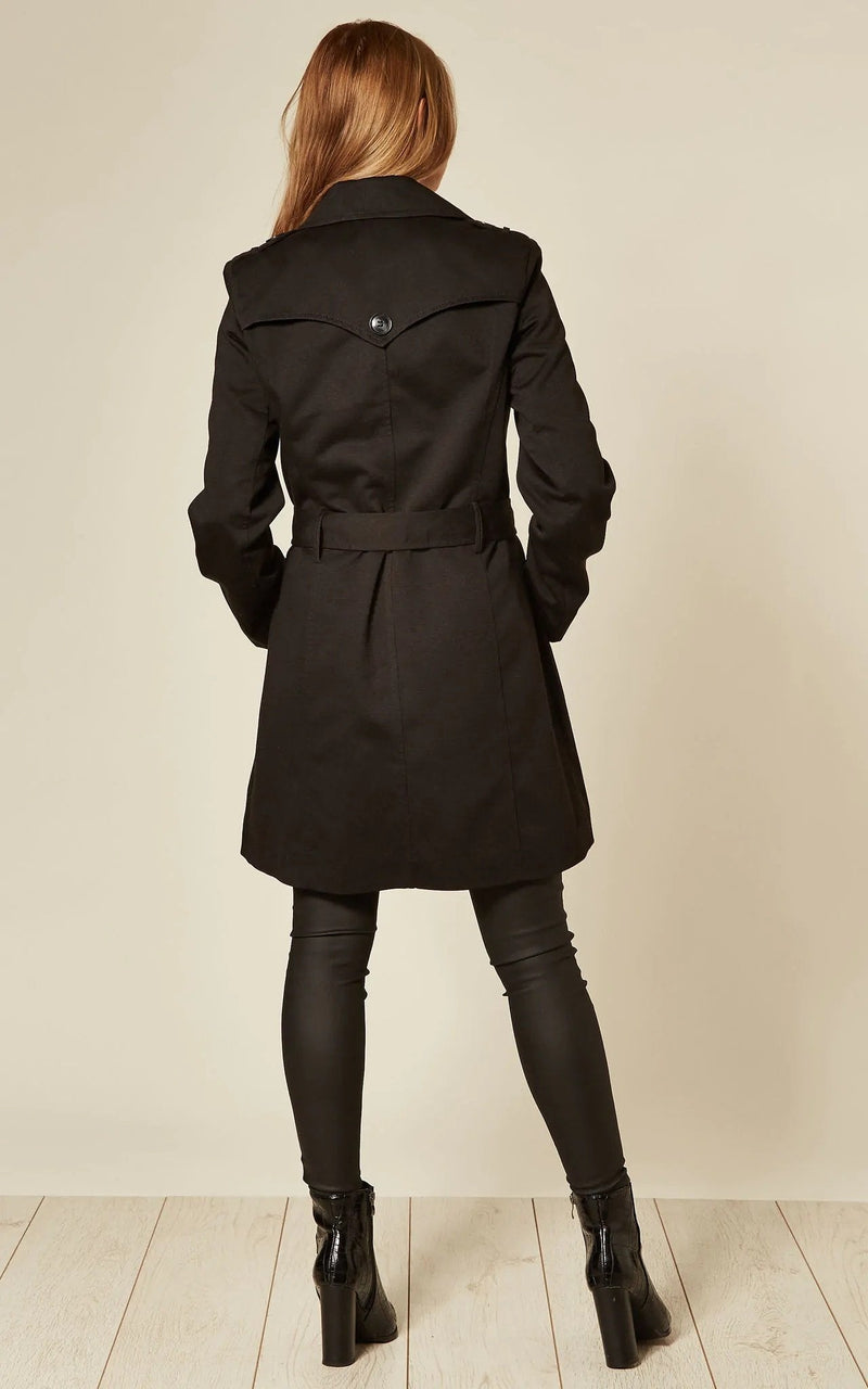 Spring/Summer Military Double Breasted Trench Coat (9049-SP)