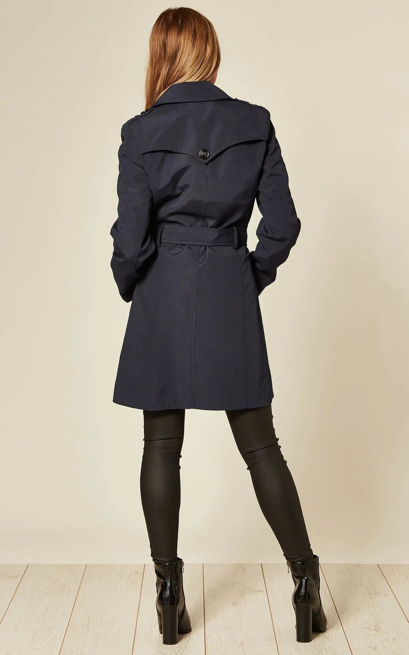 Spring/Summer Military Double Breasted Trench Coat (9049-SP)