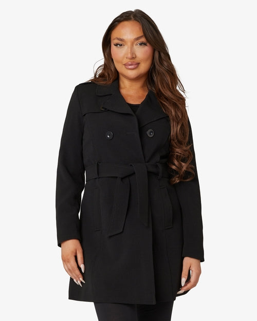 Spring/Summer Military Double Breasted Trench Coat (9049-SP)