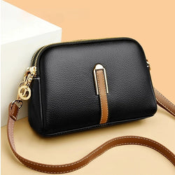 100% Genuine Leather Shoulder bag Women Handbag Designer Cowhide Flap Bag Luxury Women's Messenger Bags Crossbody Bags For Women