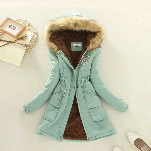 Winter Women Cotton Jacket Padded