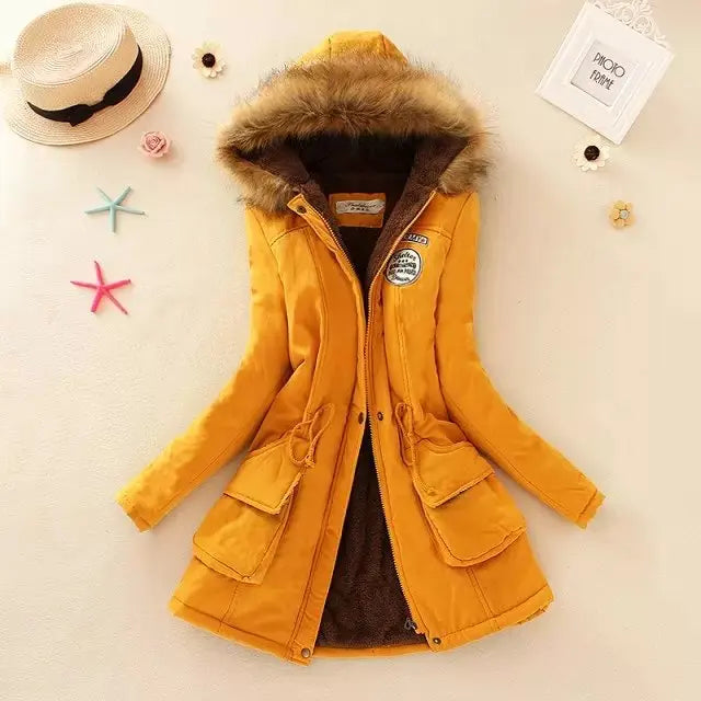 Winter Women Cotton Jacket Padded