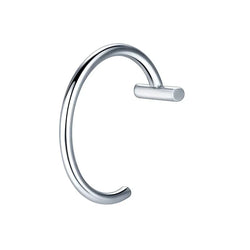 1Pc Stainless Steel Fake Nose Ring Hoop Septum Rings C Clip Lip Ring Earring Fake Nose Piercing Women Body Jewelry Non-Pierced