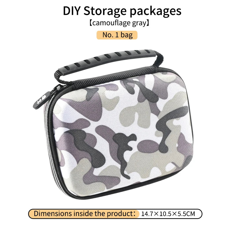 Electronic Organizer DIY Sponge Protection Travel Cable Organizer Bag Electronic Accessories Carry Case Portable Portabl Storage