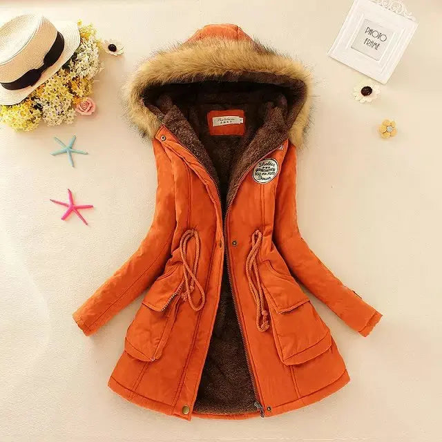 Winter Women Cotton Jacket Padded