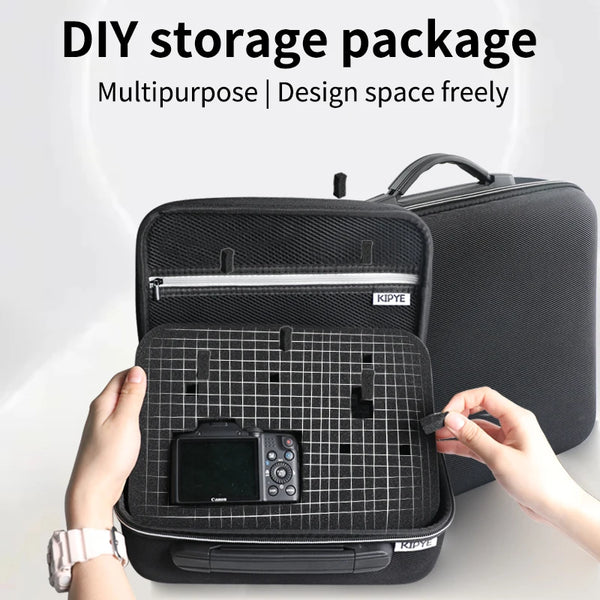 Electronic Organizer DIY Sponge Protection Travel Cable Organizer Bag Electronic Accessories Carry Case Portable Portabl Storage