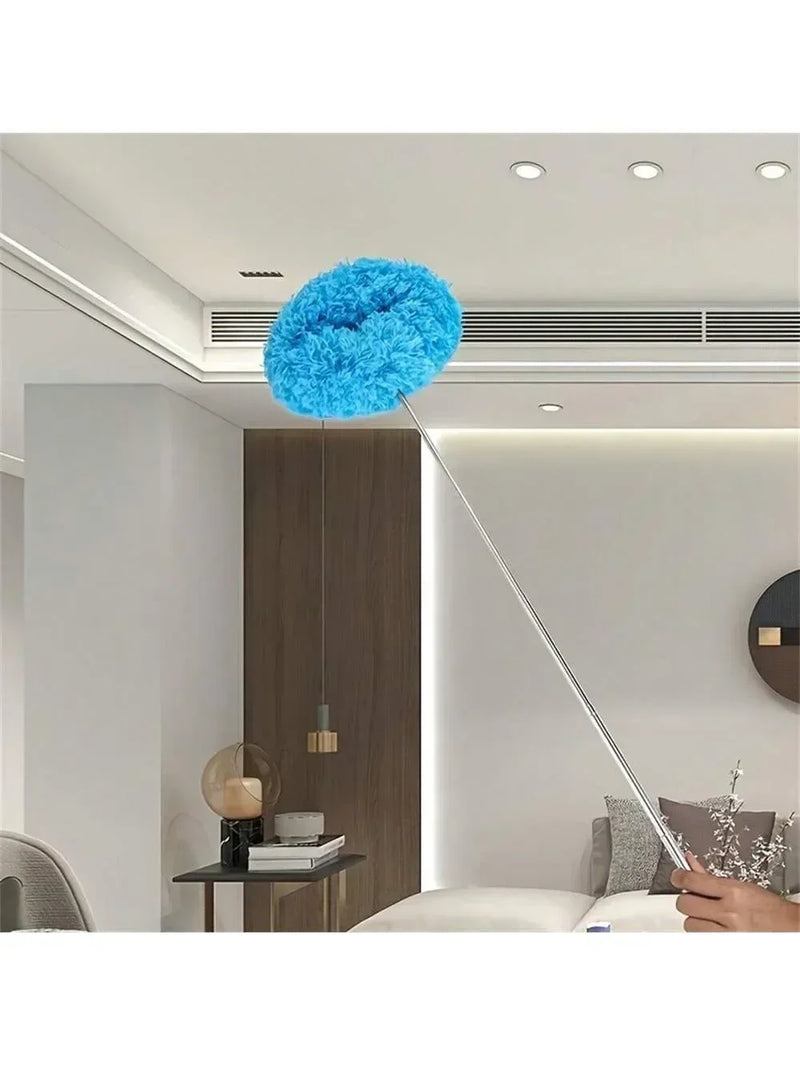 Microfiber Ceiling Fan Duster Extends Up To Long Handled Dust Locking Reusable And Cleaner Brush For Effortless Cleaning