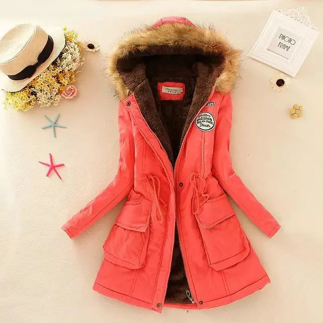 Winter Women Cotton Jacket Padded