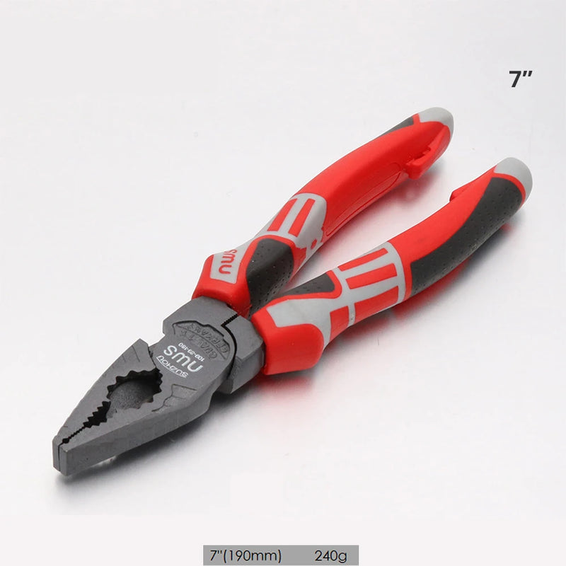 Universal Wire Cutter Needle Nose Crimping Plier Electrician Working Hardware Diagonal Pliers