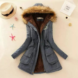 Winter Women Cotton Jacket Padded