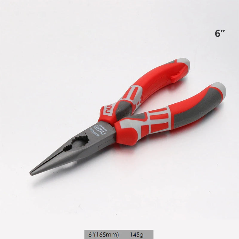 Universal Wire Cutter Needle Nose Crimping Plier Electrician Working Hardware Diagonal Pliers