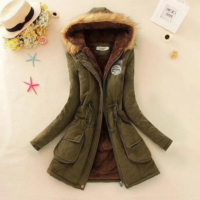 Winter Women Cotton Jacket Padded