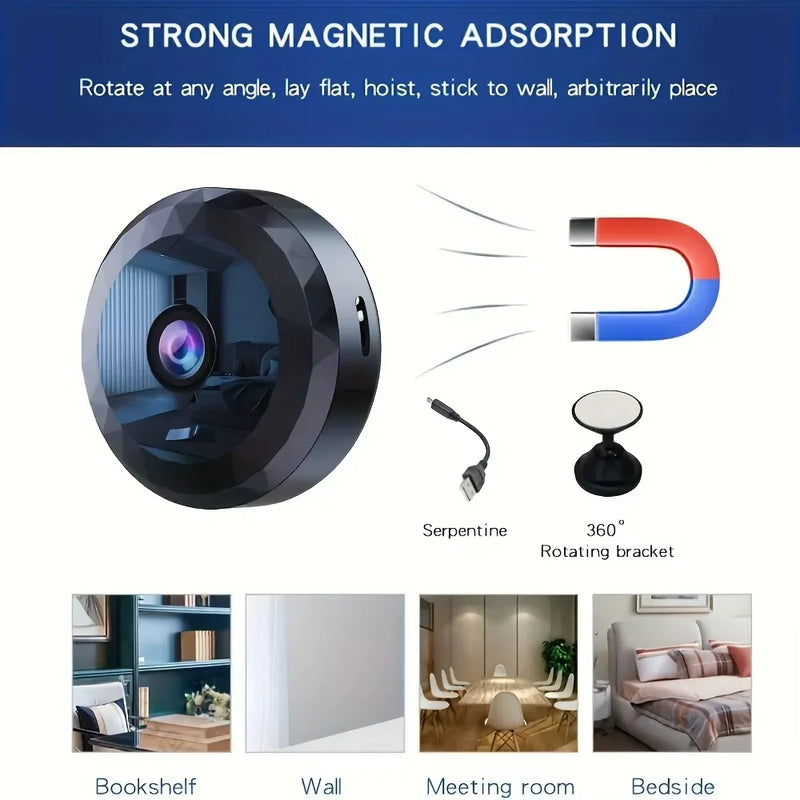 Xiaomi Wireless A11 Camera Mini WiFi Monitoring 1080P HD Video Security Camera Rechargeable Battery Motion Detection Camera New