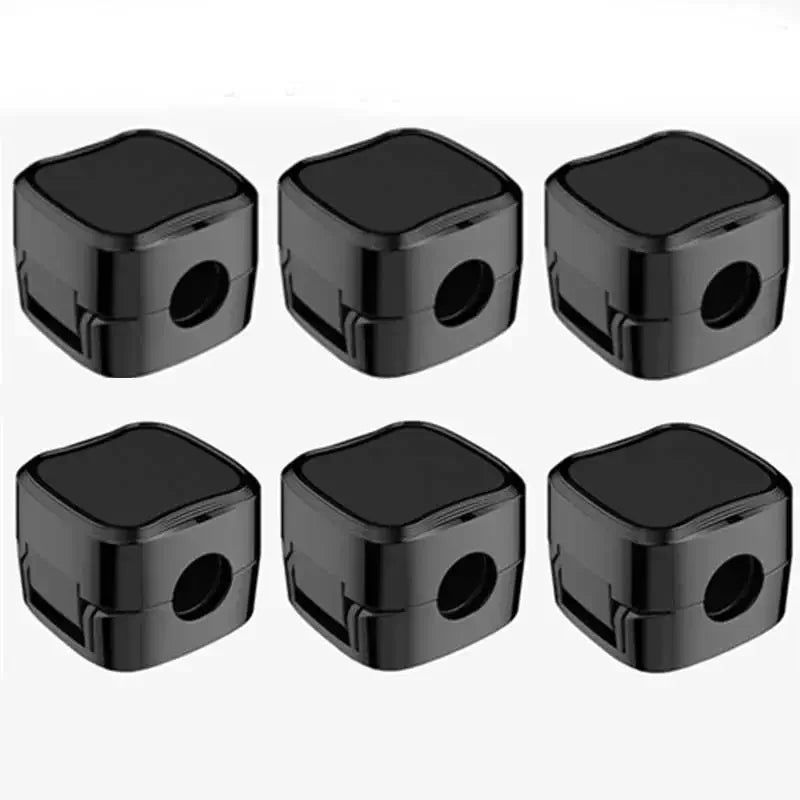 1/10Pcs Magnetic Cable Clips Cables Smooth Adjustable Cord Holder Under Desk Cable Management Wire Keeper Cable Organizer Holder