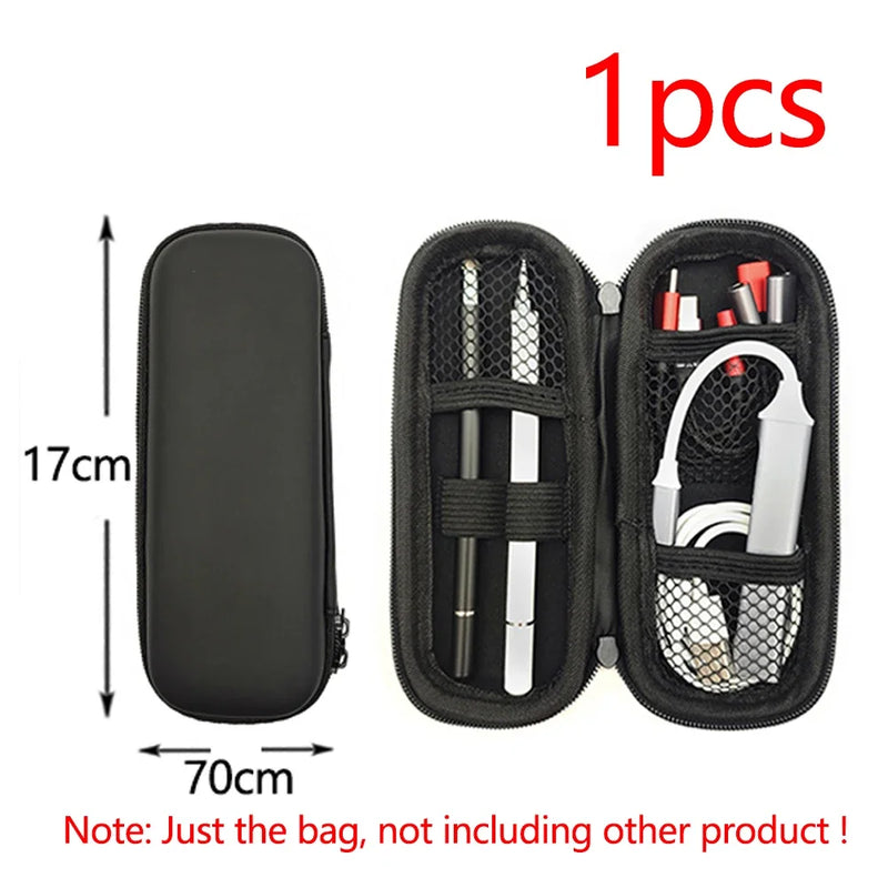 Tool Storage Bag Earphone Data Oval Square Rectangle Cable Organizer Bags Mini Zipper Pouch Tech Gadgets Portable Charger U Disk