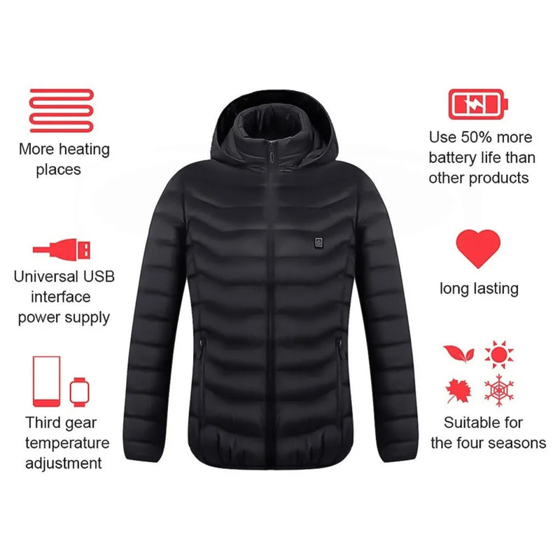 Heated Jacket Women's Warm Vest