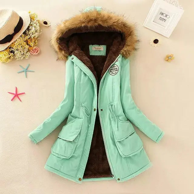 Winter Women Cotton Jacket Padded