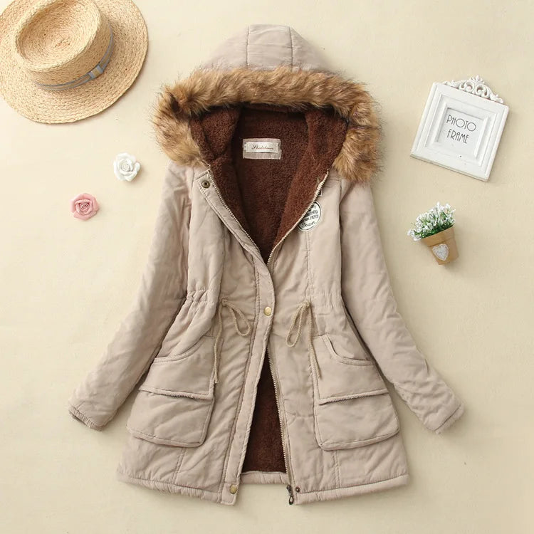 Winter Women Cotton Jacket Padded