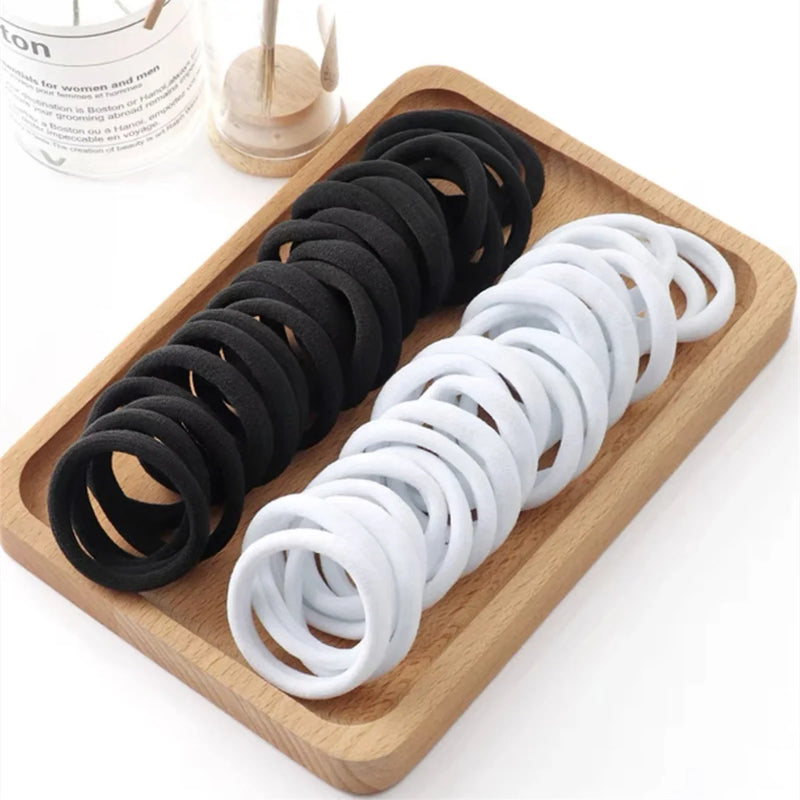 20/50/100pcs Kids Elastic Hair Bands Girls Sweets Scrunchie Rubber Band Hair Ties Clips Headband Hair Accessories