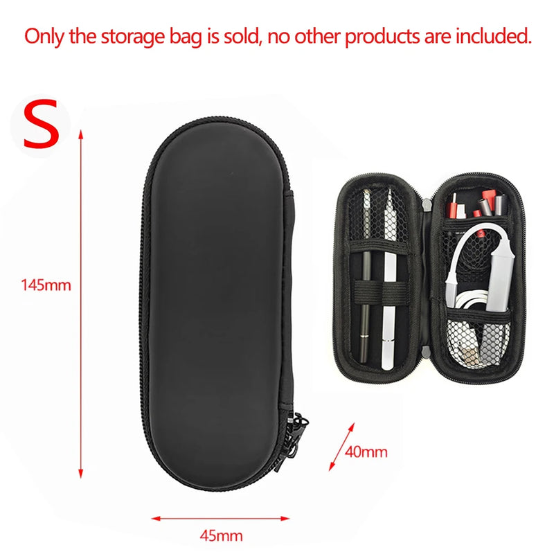 Earphone Data Storage Bag Oval Square Rectangle Cable Organizer Bags Mini Zipper Pouch Tech Gadgets Portable Charger U Disk Case