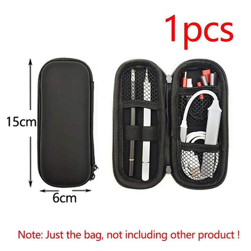 Tool Storage Bag Earphone Data Oval Square Rectangle Cable Organizer Bags Mini Zipper Pouch Tech Gadgets Portable Charger U Disk