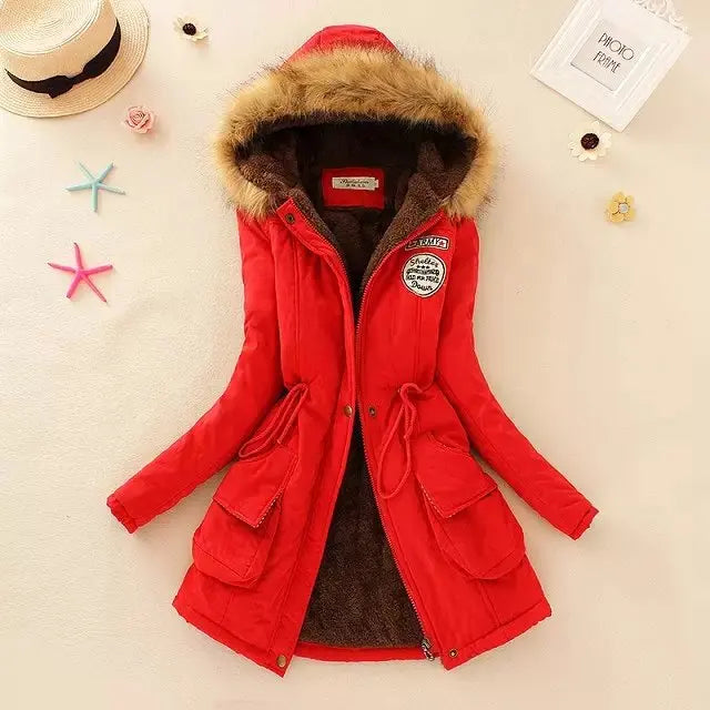 Winter Women Cotton Jacket Padded