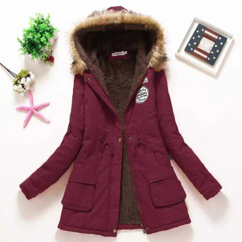 Winter Women Cotton Jacket Padded