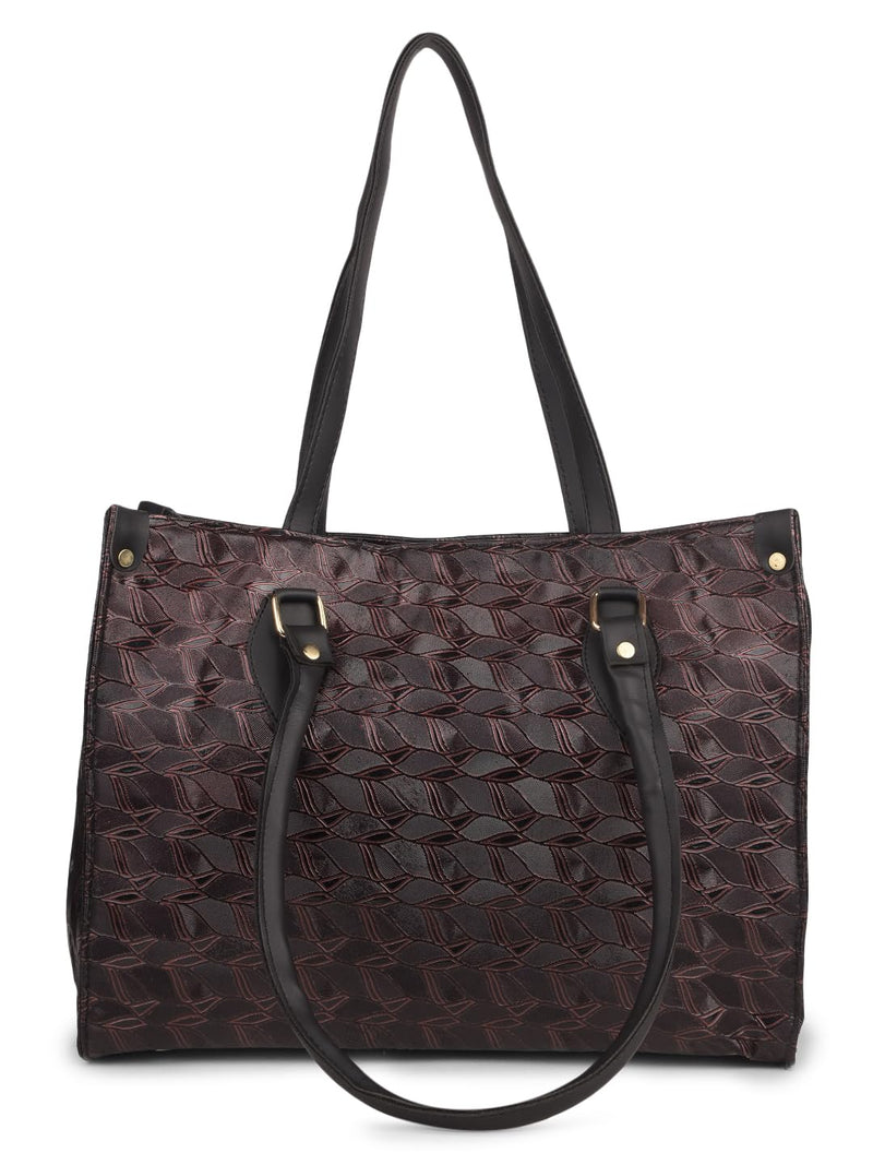 Women's Tote Bag Purses and Handbags (Maroon)