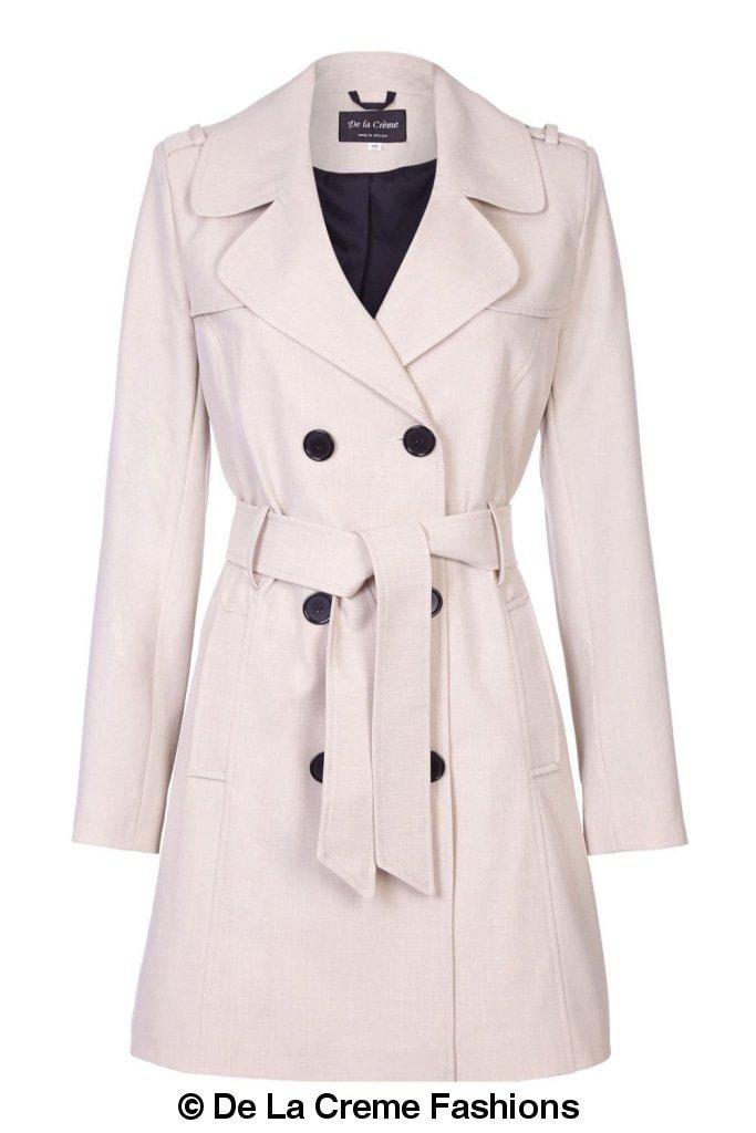 Spring/Summer Military Double Breasted Trench Coat (9049-SP)