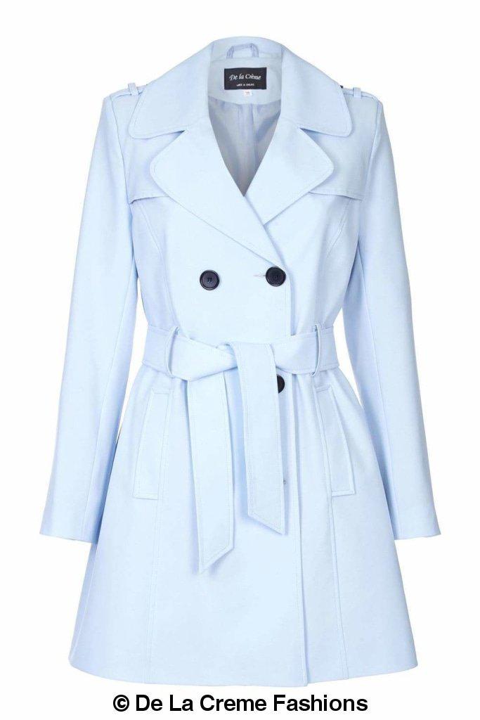 Spring/Summer Military Double Breasted Trench Coat (9049-SP)