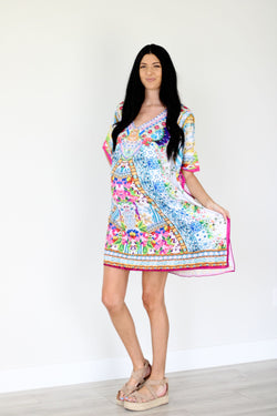 Traditional Kaftan Dress, Tribal Dress, Plus Size Caftan Dress,